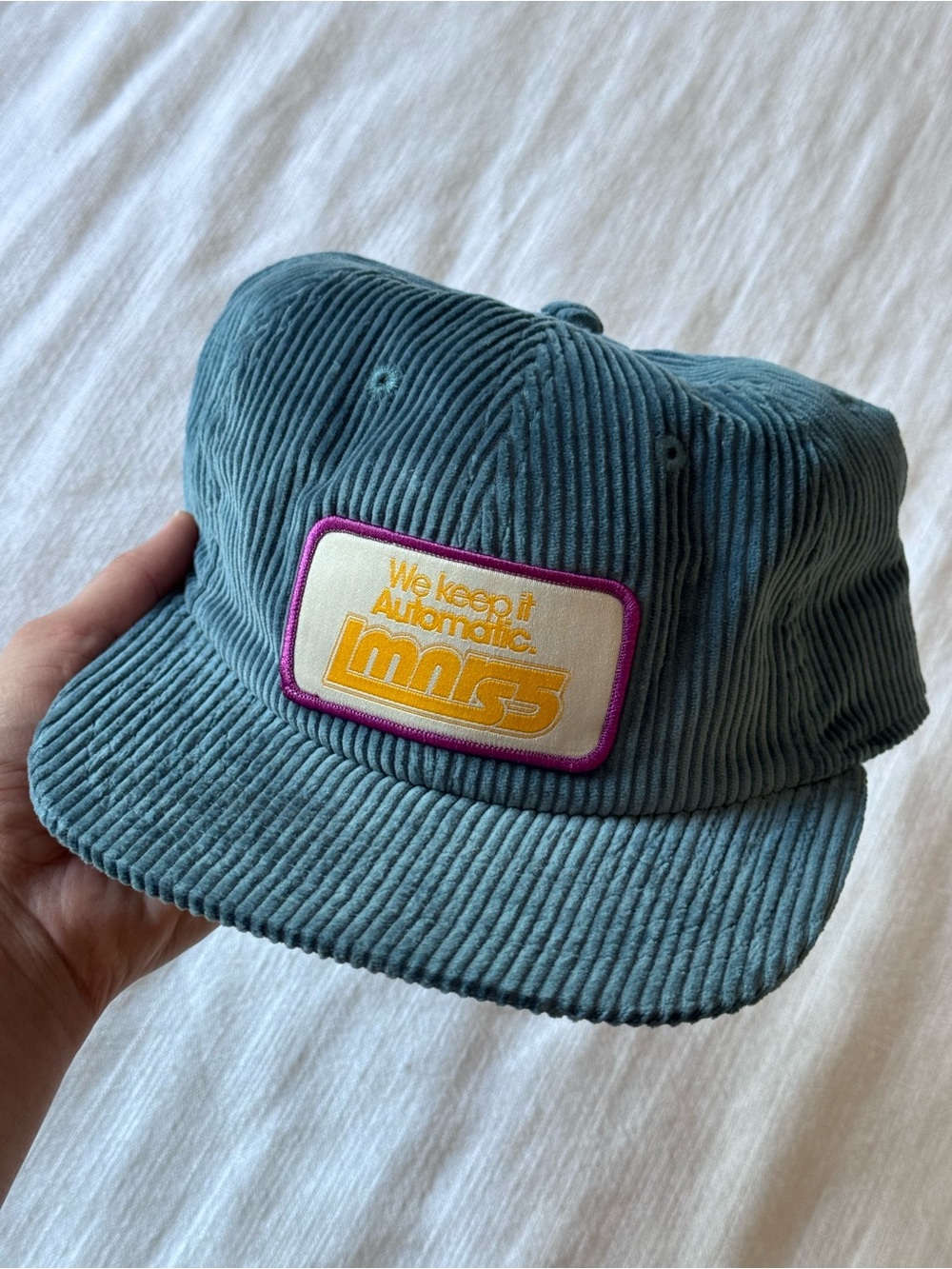 The Lumineers Automatic Tour Merch Corduroy Cap
